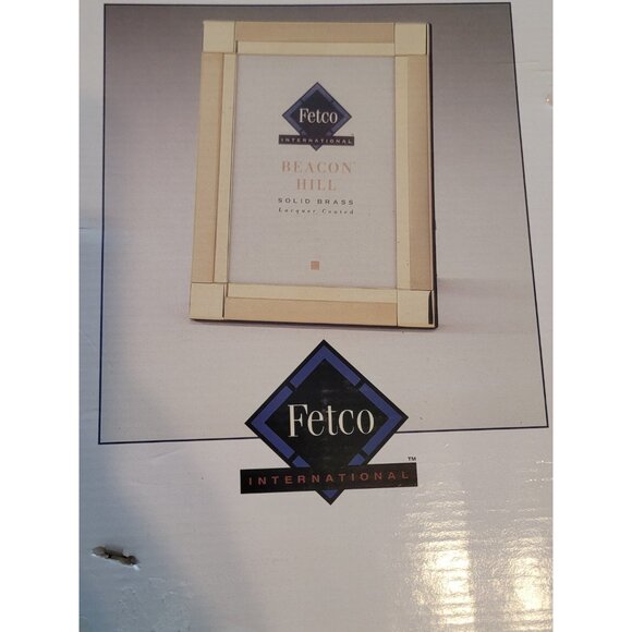 Fetco International Beacon Hill Brass New In Box 8x10 Picture Frame Home Decor - Picture 4 of 5